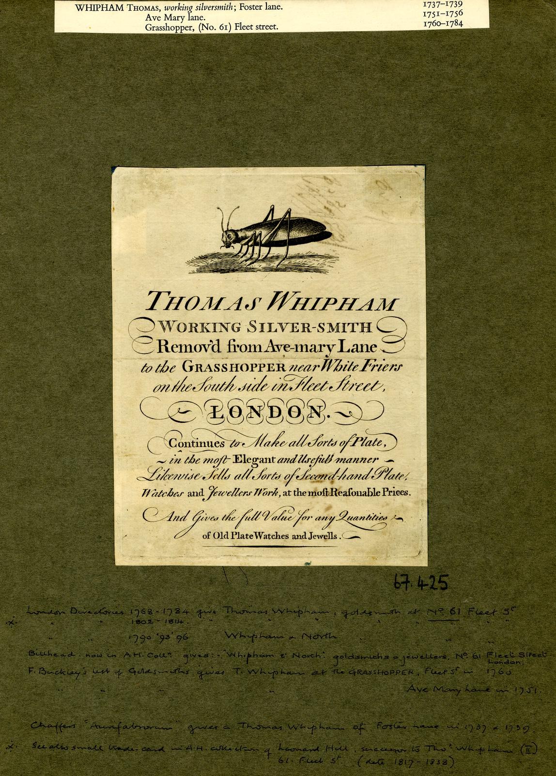 Ein altes Buch mit einer Zeichnung einer Heuschrecke auf dem Cover, das Text enthält.