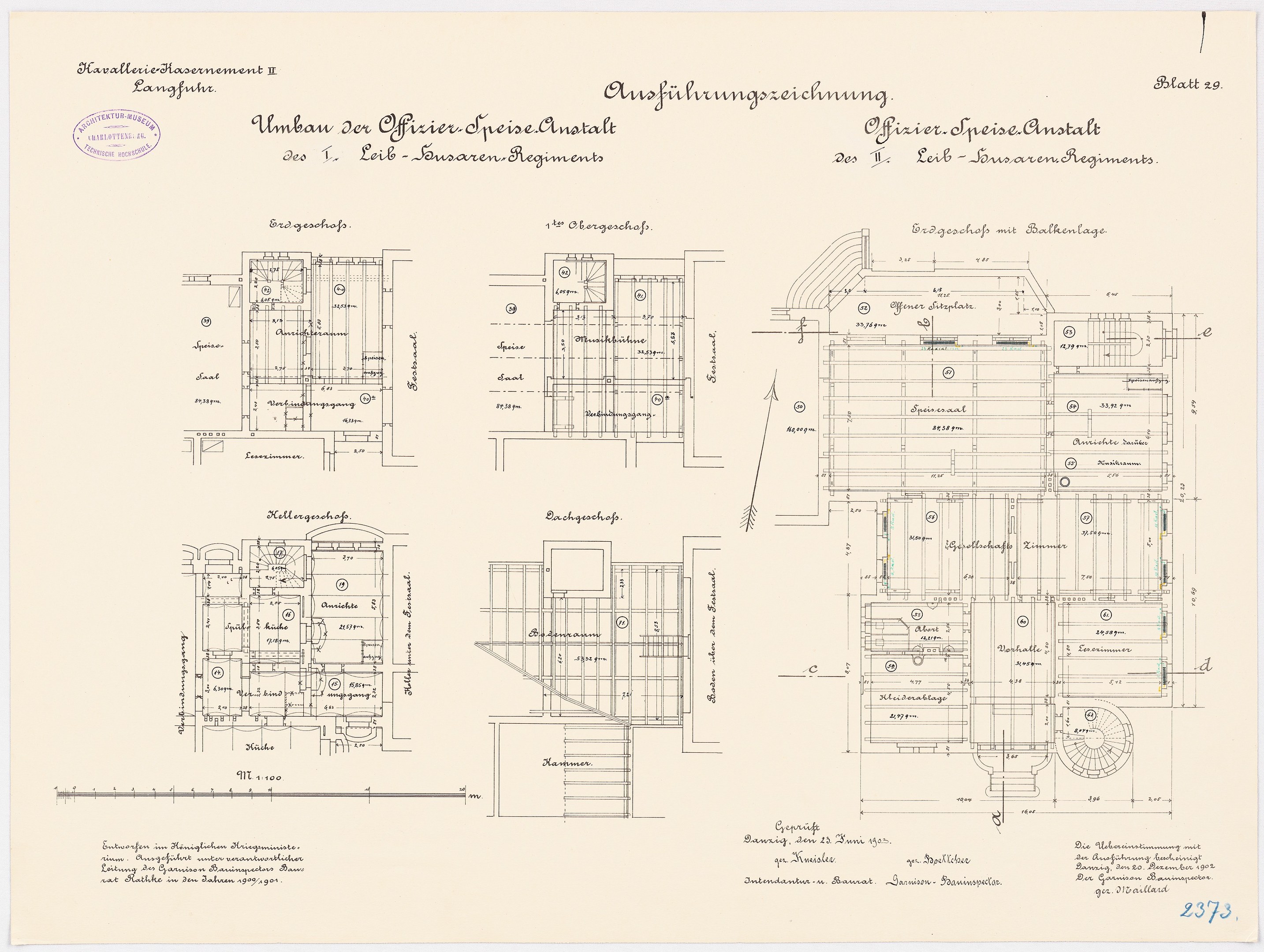 Schwarz-weißer architektonischer Grundriss des ehemaligen Bundeskanzleramts, der detaillierte Layout- und Textinformationen zeigt.
